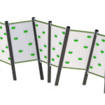 Buldervegg 2 med klatregrep