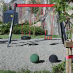 huskestativ for 2 seter i Tindlund park Huskestativ for to seter