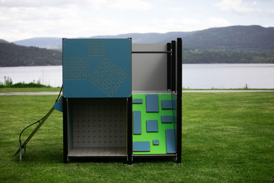 Lekeapparat - kubikkmeterhus