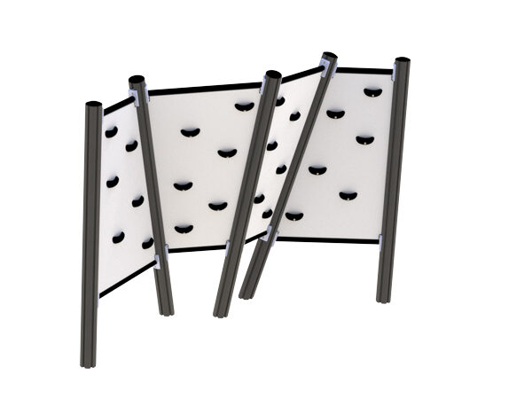 Buldervegg 1 med klatregrep