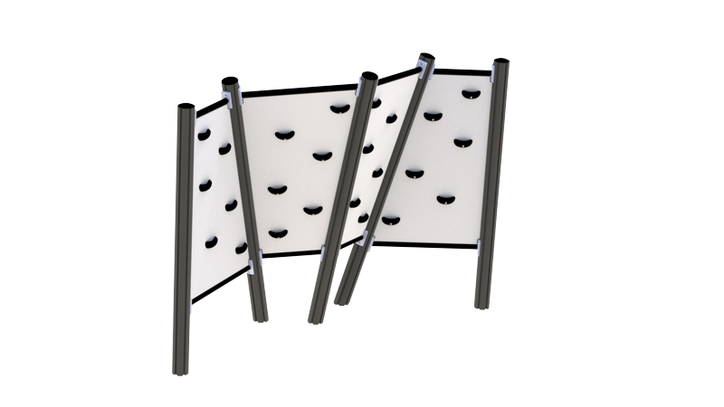 Buldervegg 1 med klatregrep