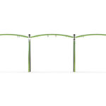 Buet stativ for to fuglereder & to seter