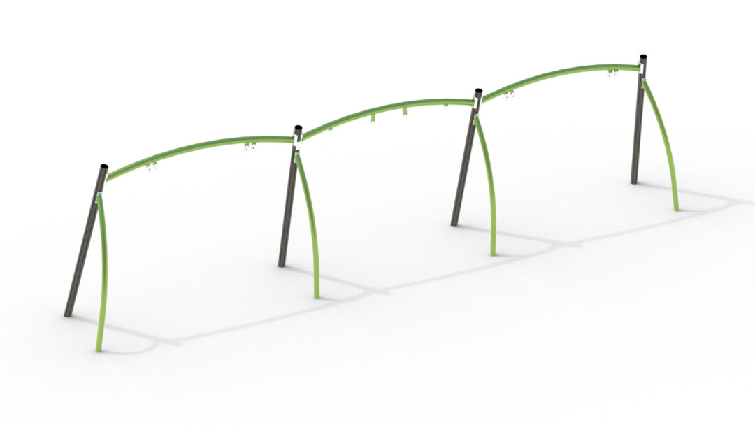 Buet stativ for to fuglereder & to seter