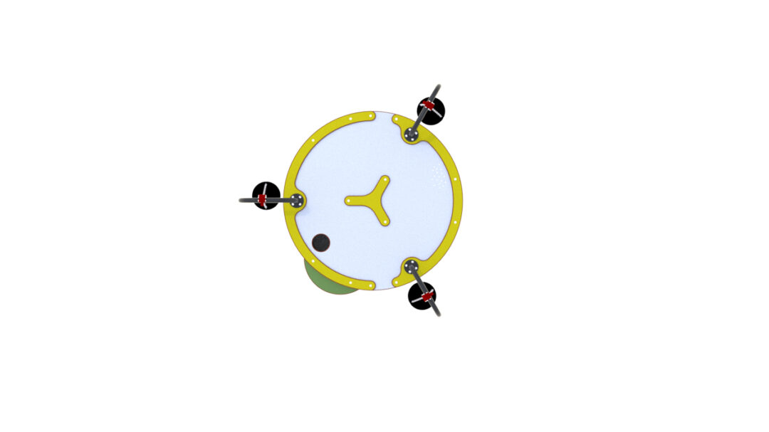 Vann og sandbord med tre kraner