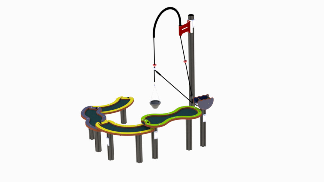 Vannrenne system med kran Vannrenne system med kran