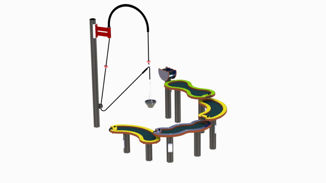 Vannrenne system med kran Vannrenne system med kran