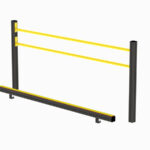 Balansebom m/rekkverk