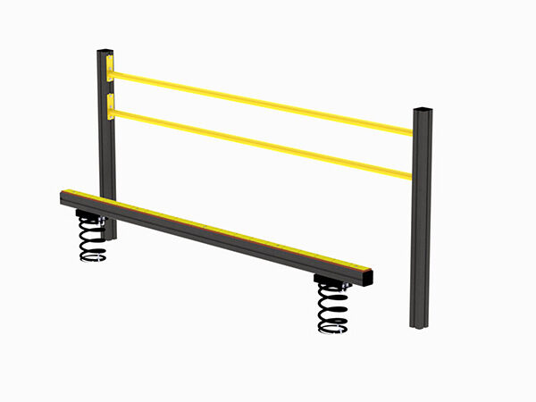 Bevegelig balansebom m/rekkverk