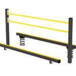 Dobbel balanse m/rekkverk