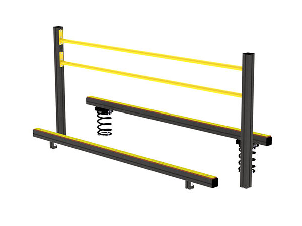 Dobbel balanse m/rekkverk