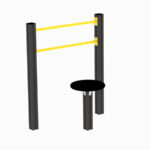 Opp og ned med støtte