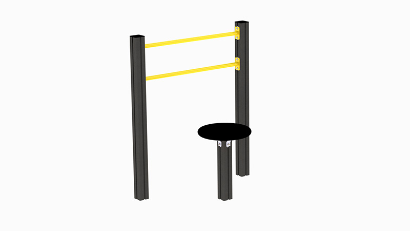 Opp og ned med støtte