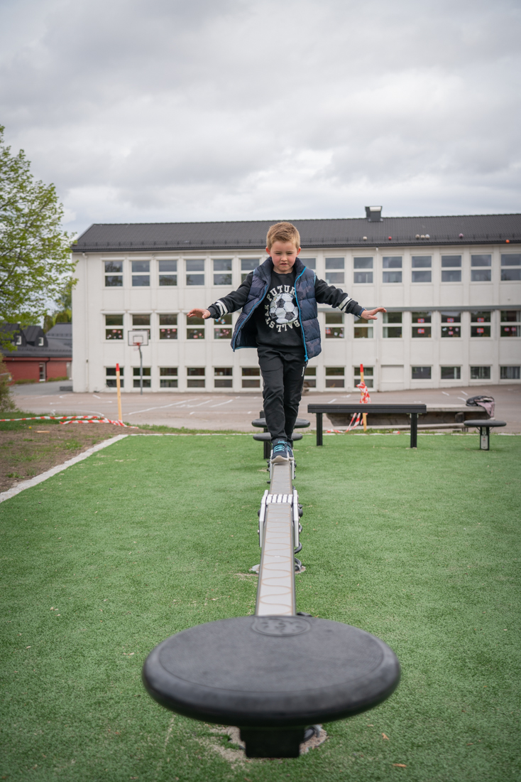 Balansevippe 3-delt Sem skole