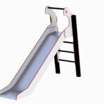 40-146-401 Frittstående sklie