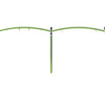 Buet stativ for to seter & fuglerede