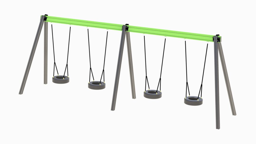 Huskestativ for fire seter