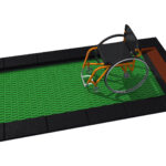 ORTA I 150x250 33-420-250U Trampoline for rullestol