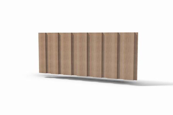 MLE20067U Sidevegg til grillhus