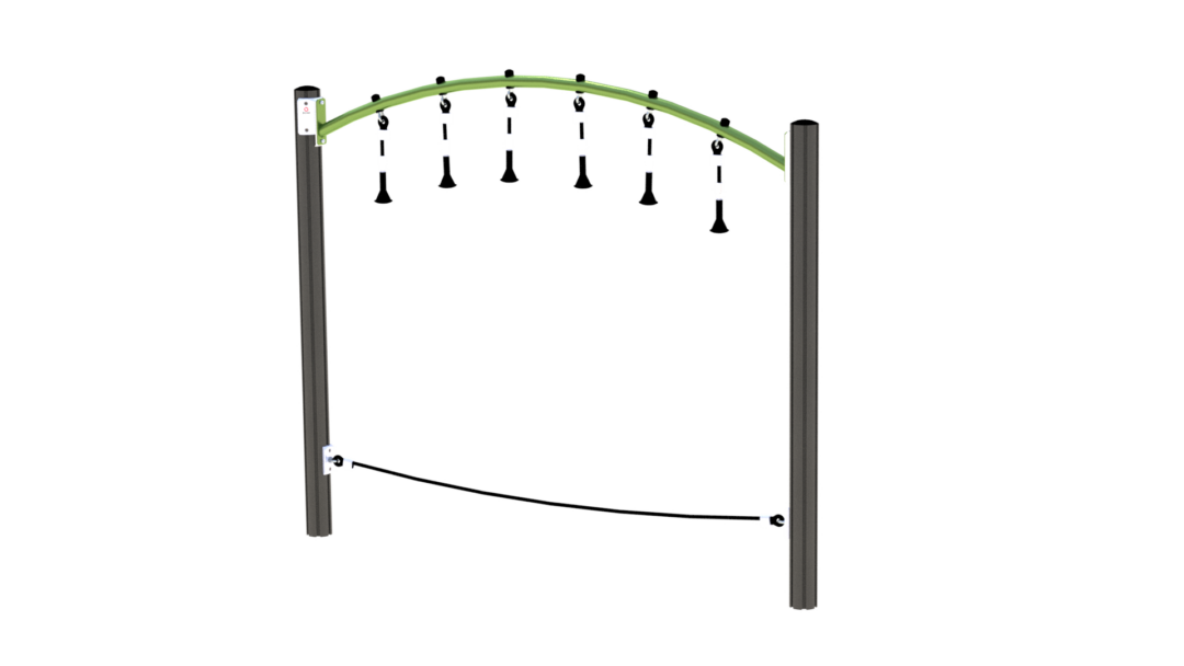 Balanseline med armgang