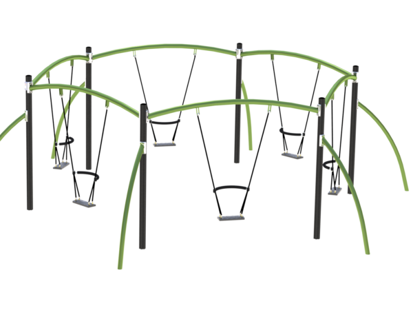 Huskestativ for seks seter