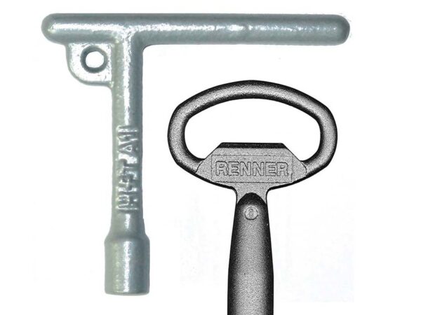 Trekantsnøkkel - Tiffany/Sylinder