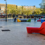 Tripode benk trippel