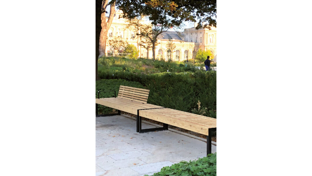 JAN 0463 Miljø Promenade benk