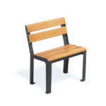 Mobilier Urbain Chaise Stol uten armlene