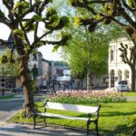 81-174-800-04 Ulefos parkbenk i hvit