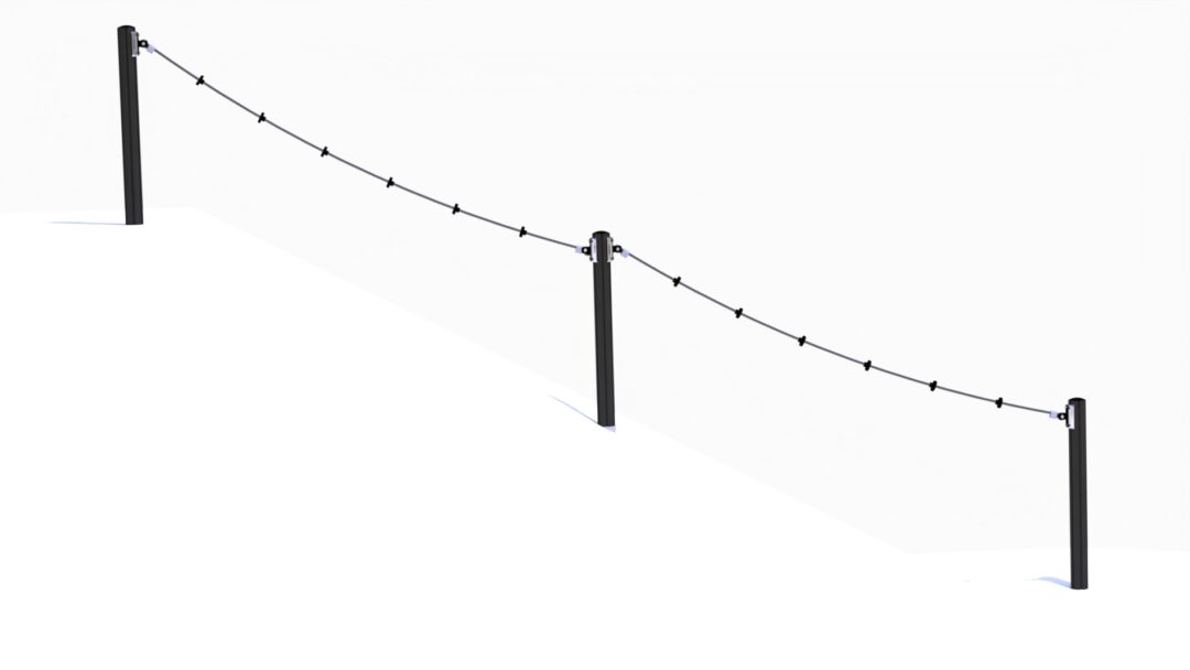 30 200 131 Camera Camera Opptrekkstau med 3 stolper