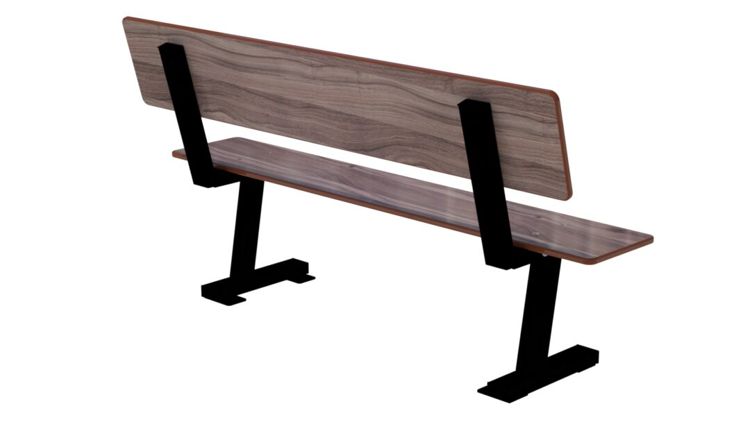 Park - Benk med rygg