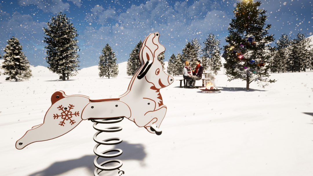 Reinsdyr - Fjærvippe