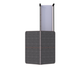 Stort lekehus med rampe