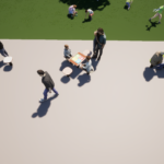 Image4 Ludobord med fire stoler - for bruk utendørs