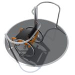 Karusell universell for to rullestoler