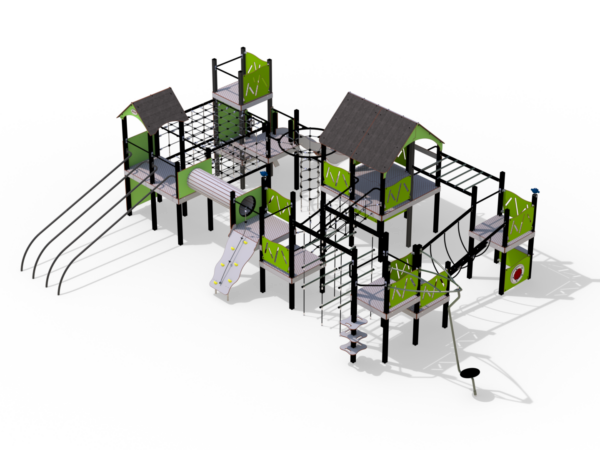 Stortind med spinner og slidere