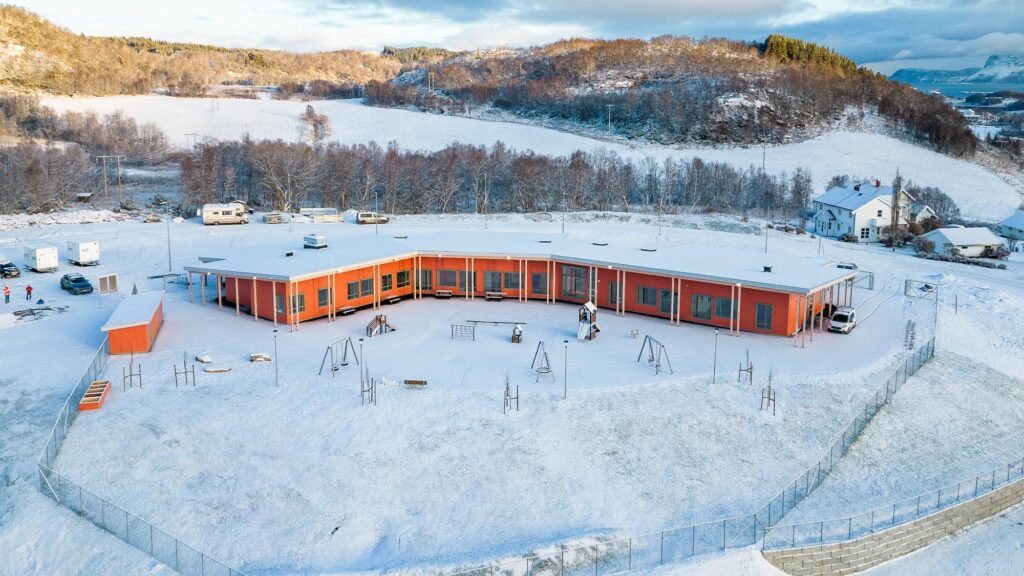 Sørvik barnehage - fugleperspektiv