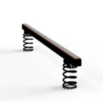 Balansebom på fjær