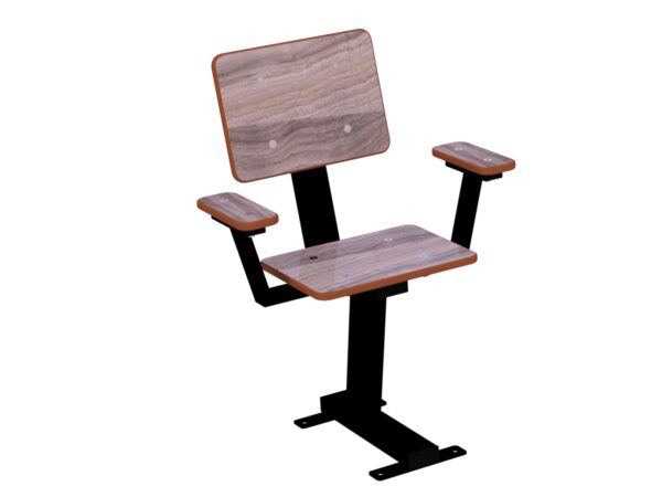 Park - Stol med ryggstøtte og armlene