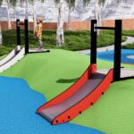 Sklie 40 143 811+813 4 Photo Liten terrengsklie med plattform (0,5 - 1m)