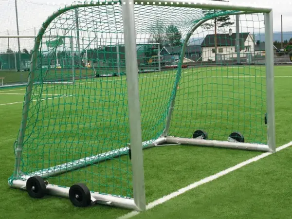 Fotballmål 3 x 2 m med hjul