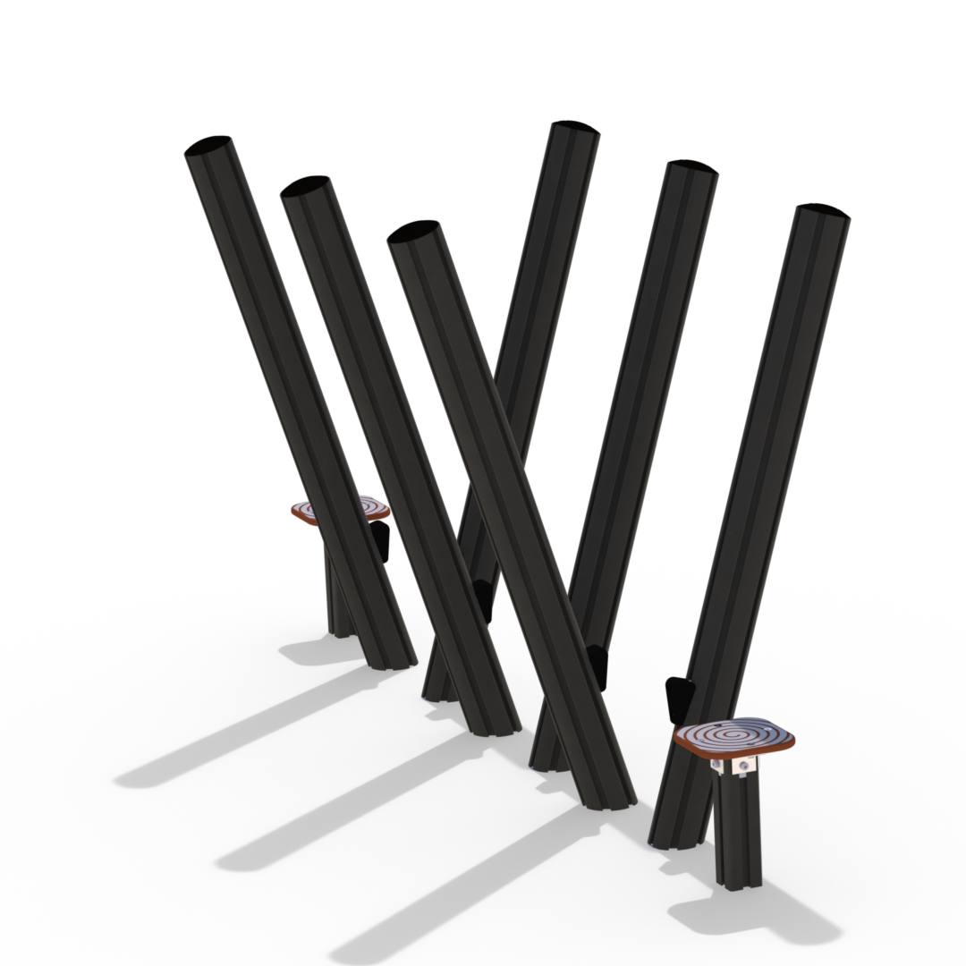 Balansestylter med steppere