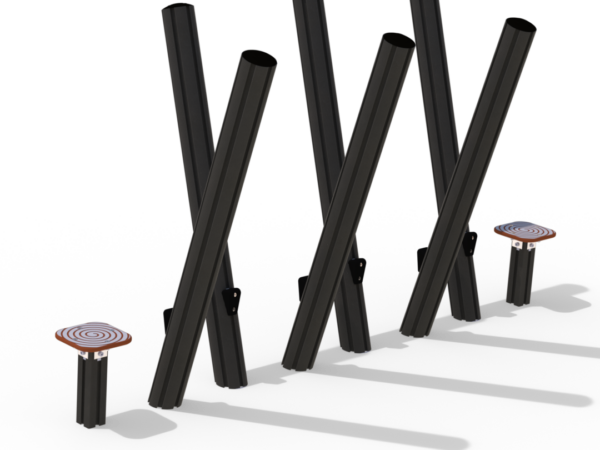 Balansestylter med steppere