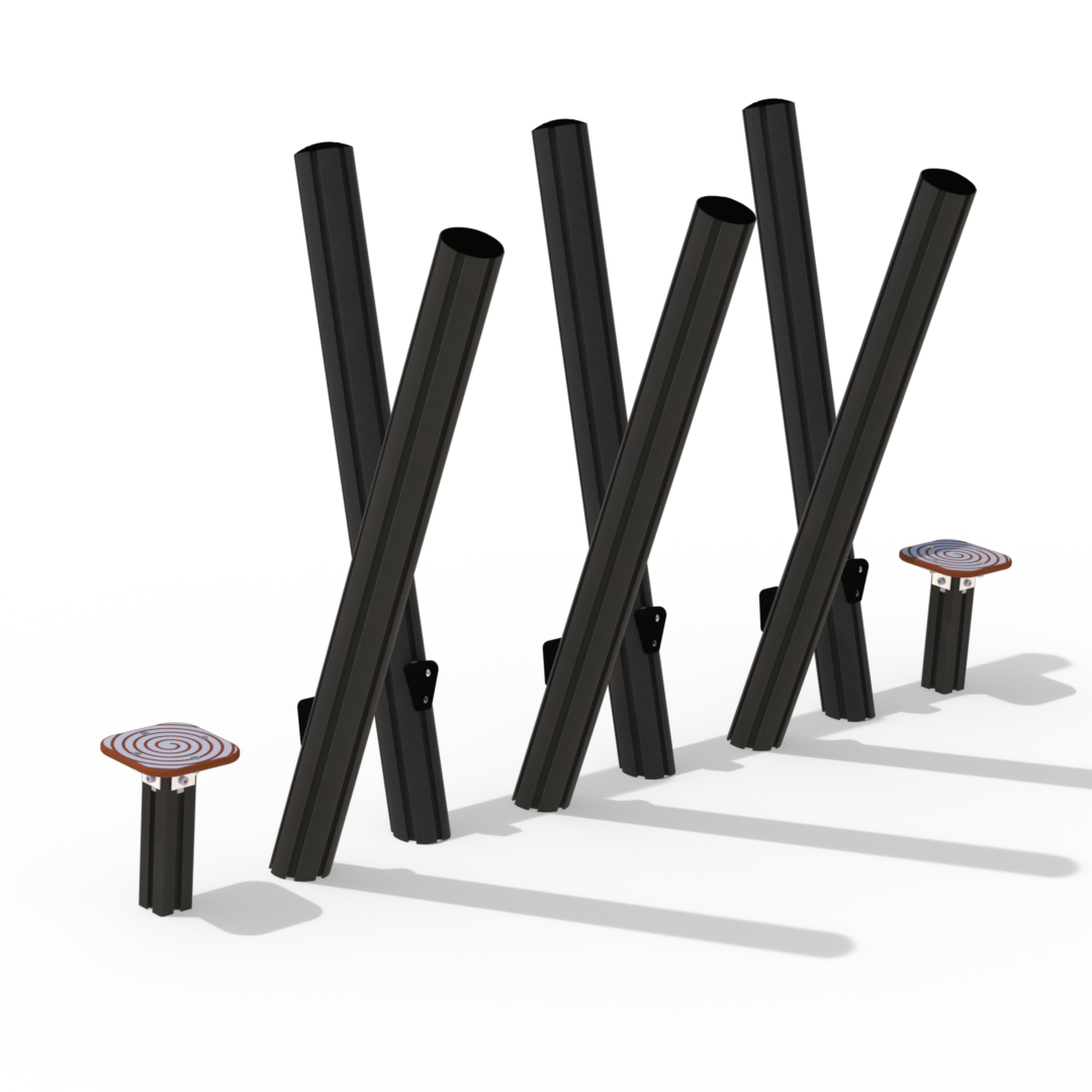 Balansestylter med steppere