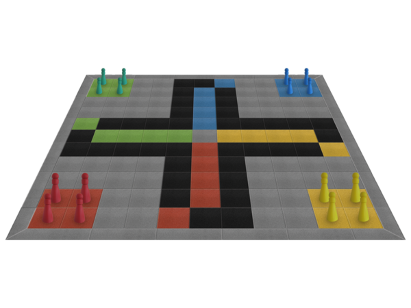 Euroflex Ludo komplett sett