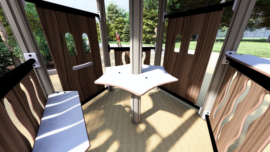 Villmark lekehus med bord