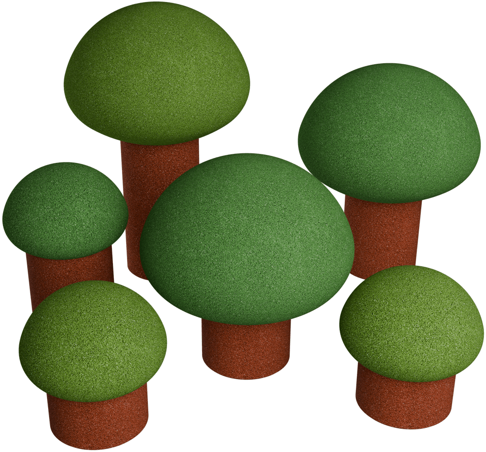 EPDM Trekrone - Ø375 mm