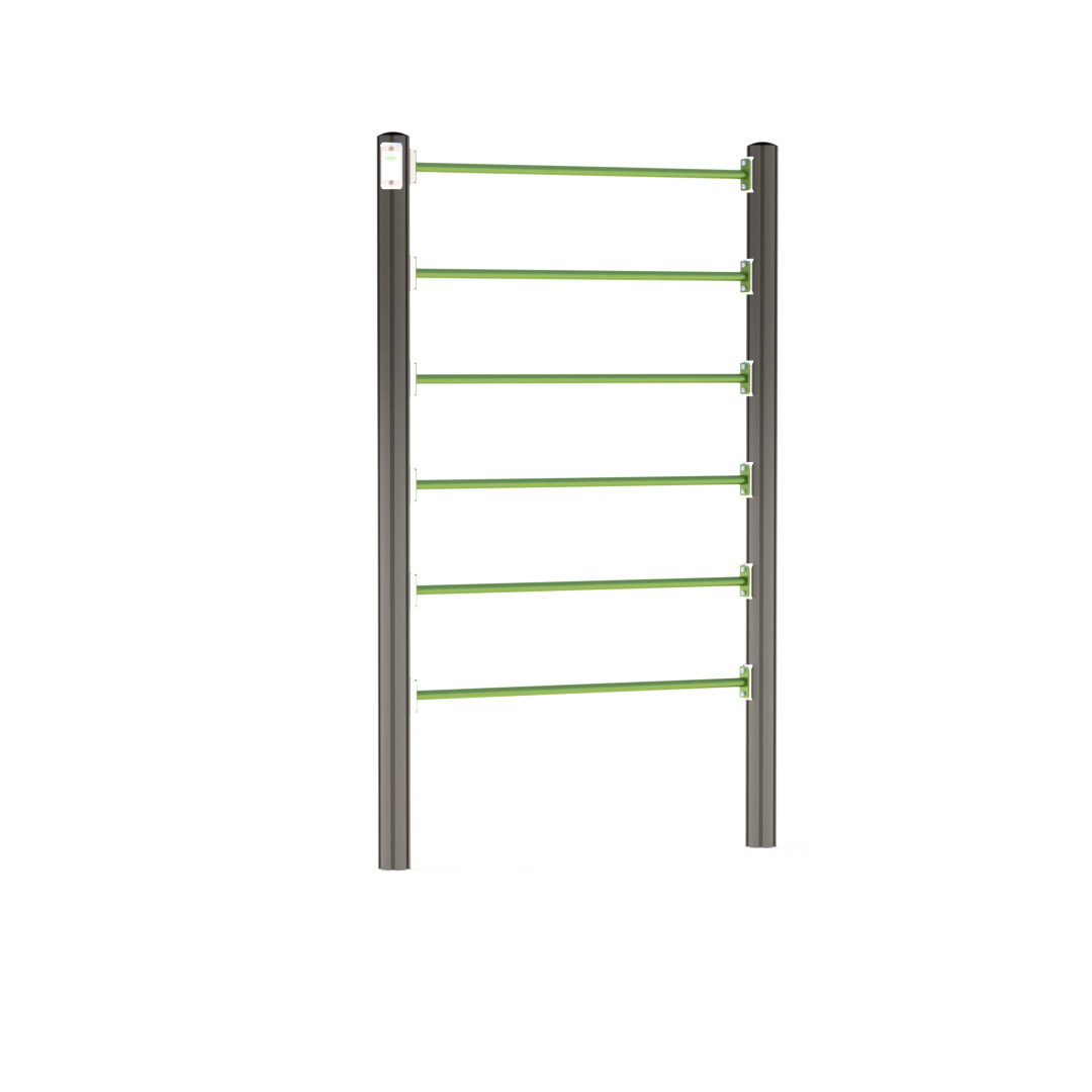 Ribbevegg til utebruk fallhøyde <1,5 m