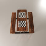 Parkbord Sjakk Ovenfra Søve AS Park - Piknikbord Sjakk