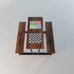 Park - Piknikbord Spillmix